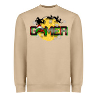Mushroom Christmas gamer Heavyweight Sweatshirt - BarkalooDesign