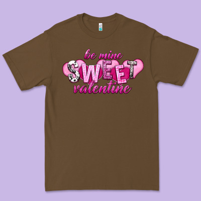 Be Mine Sweet Valentine's Day Premium Tee Designed By Howdyjamesfarm