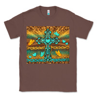 Chestnut western cross Classic Tee - TumblerDesignByShophia