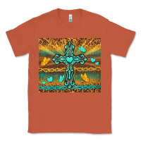 Copper western cross Classic Tee - TumblerDesignByShophia