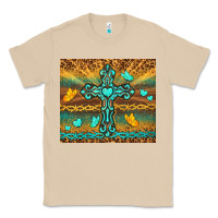 Mushroom western cross Classic Tee - TumblerDesignByShophia
