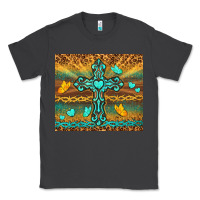 Smoke western cross Classic Tee - TumblerDesignByShophia