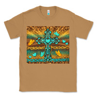 Toasted Coconut western cross Classic Tee - TumblerDesignByShophia
