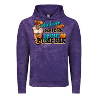 Cloud Purple whatever spice your pumpkin coffee cup Vintage Hoodie - FaDigitalArtStudio