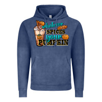 Vintage Denim whatever spice your pumpkin coffee cup Vintage Hoodie - FaDigitalArtStudio