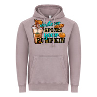 Vintage Zinc whatever spice your pumpkin coffee cup Vintage Hoodie - FaDigitalArtStudio
