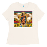 Bone our lady of guadalupe Ladies Tee - TumblerDesignByShophia