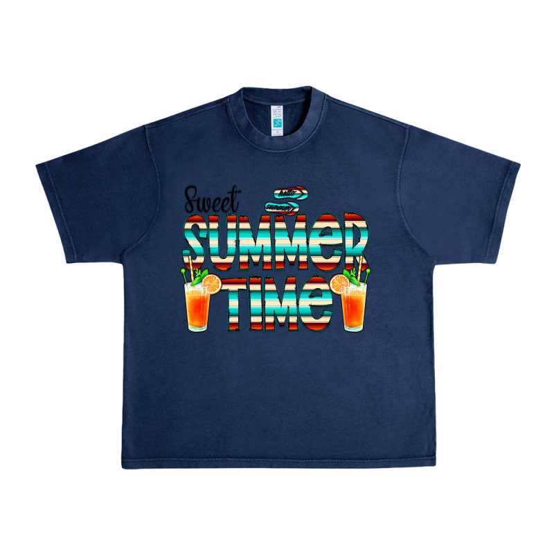 Sweet Summer Time Cocktail Urban Heavy Tee by CowCowDesign | Teevron