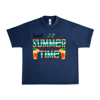 Navy sweet summer time cocktail Urban Heavy Tee - CowCowDesign