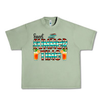 Oil Green sweet summer time cocktail Urban Heavy Tee - CowCowDesign