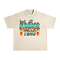 Sandshell sweet summer time cocktail Urban Heavy Tee - CowCowDesign