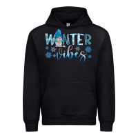 Black winter vibes gnome Urban Hoodie - JahusDesignShop