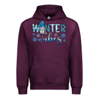 Mauve Wine winter vibes gnome Urban Hoodie - JahusDesignShop