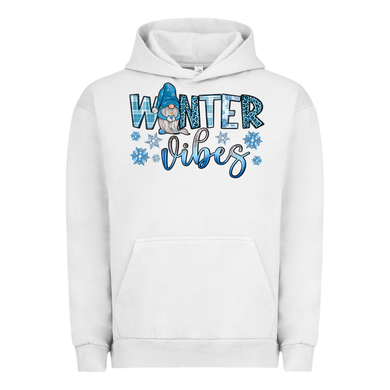 Winter Vibes Gnome Urban Hoodie by JahusDesignShop | Teevron
