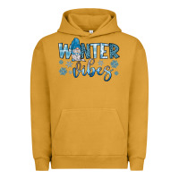 Pigment Peanut Butter winter vibes gnome Urban Hoodie - JahusDesignShop