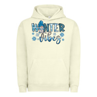 Pigment Pistachio winter vibes gnome Urban Hoodie - JahusDesignShop