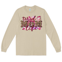 Mushroom Tired mom life Long Sleeve Tee - FaDigitalArtStudio