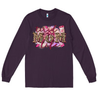 Plum Tired mom life Long Sleeve Tee - FaDigitalArtStudio