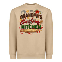 Grandma's Christmas Kitchen Heavyweight Sweatshirt | Teevron
