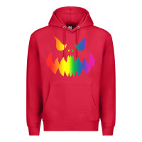Cardinal halloween gay lesbians pride pumpkin lgbt pride Premium Hoodie - maiPhamDesign