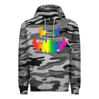 Slate Camo halloween gay lesbians pride pumpkin lgbt pride Premium Hoodie - maiPhamDesign