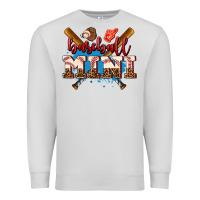 Dove Grey baseball mini Premium Sweatshirt - AdoDesignShop