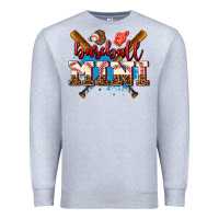 Heather Grey baseball mini Premium Sweatshirt - AdoDesignShop