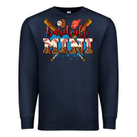 Navy baseball mini Premium Sweatshirt - AdoDesignShop