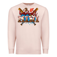 Pale Pink baseball mini Premium Sweatshirt - AdoDesignShop