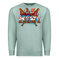 Seafoam baseball mini Premium Sweatshirt - AdoDesignShop
