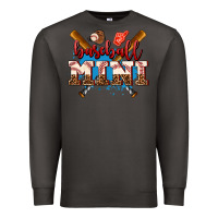 Smoke baseball mini Premium Sweatshirt - AdoDesignShop