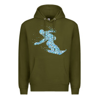 Army Green ski vacation t  shirt snowboard snowboarder snowboarding t  shirt Premium Hoodie - maiPhamDesign