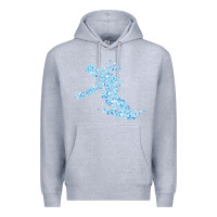 Heather Grey ski vacation t  shirt snowboard snowboarder snowboarding t  shirt Premium Hoodie - maiPhamDesign