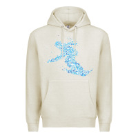 Oatmeal Heather ski vacation t  shirt snowboard snowboarder snowboarding t  shirt Premium Hoodie - maiPhamDesign