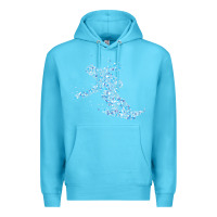 Ocean Blue ski vacation t  shirt snowboard snowboarder snowboarding t  shirt Premium Hoodie - maiPhamDesign