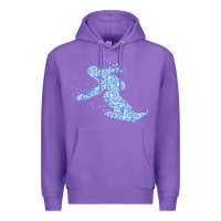 Purple ski vacation t  shirt snowboard snowboarder snowboarding t  shirt Premium Hoodie - maiPhamDesign