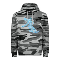 Slate Camo ski vacation t  shirt snowboard snowboarder snowboarding t  shirt Premium Hoodie - maiPhamDesign