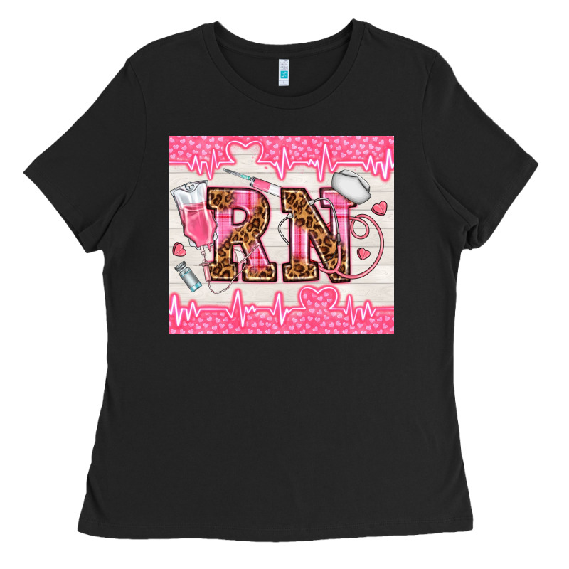 Nurse Rn Ladies Tee by TumblerDesignByShophia | Teevron
