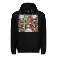 Black easter Premium Hoodie - CowhideDigitalArt