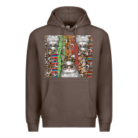Coffee easter Premium Hoodie - CowhideDigitalArt