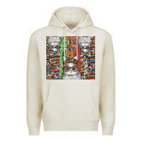 Oatmeal Heather easter Premium Hoodie - CowhideDigitalArt
