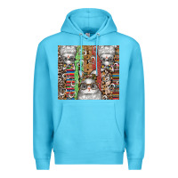 Ocean Blue easter Premium Hoodie - CowhideDigitalArt