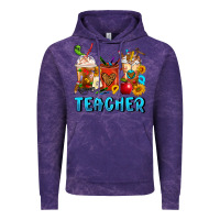 Cloud Purple Teacher Coffee Cups Vintage Hoodie - FaDigitalArtStudio