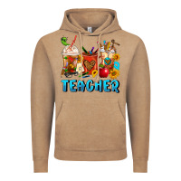 Vintage Coffee Teacher Coffee Cups Vintage Hoodie - FaDigitalArtStudio