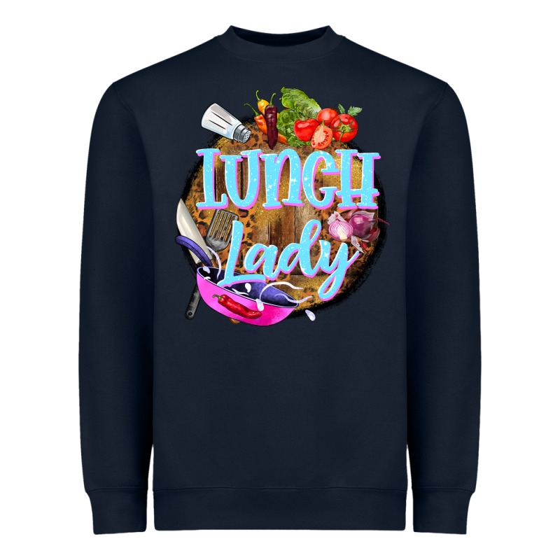 Western Lunch Lady Heavyweight Sweatshirt by BarkalooDesign | Teevron
