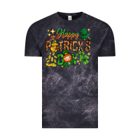 Cloud Black Happy St. Patrick's Day Vintage Tee - HowdyJamesFarm