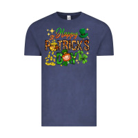 Vintage Denim Happy St. Patrick's Day Vintage Tee - HowdyJamesFarm