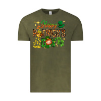 Vintage Olive Happy St. Patrick's Day Vintage Tee - HowdyJamesFarm