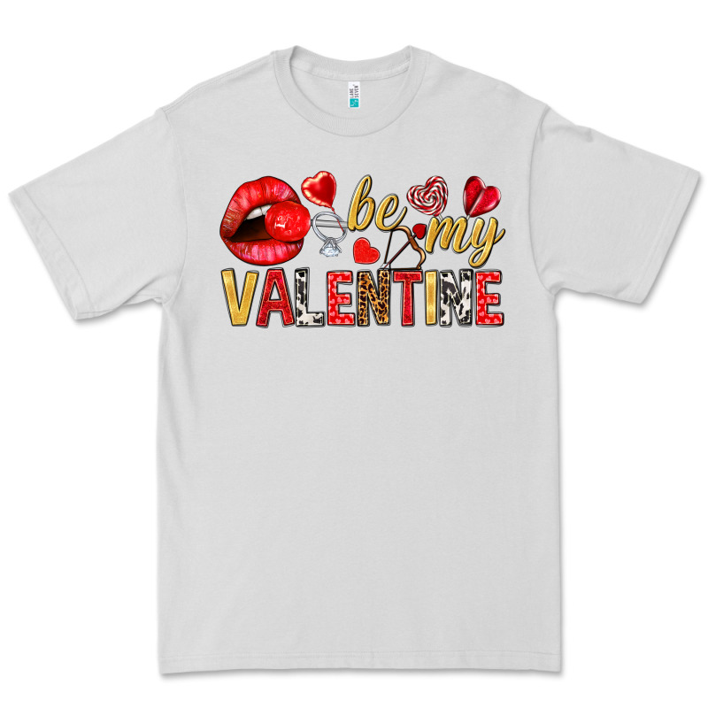 Be My Valentine Valentine's Day Premium Tee by HowdyJamesFarm | Teevron