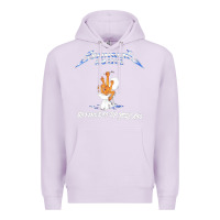 Lilac 88 FINGERS LOUIE ART Premium Hoodie - maiPhamDesign